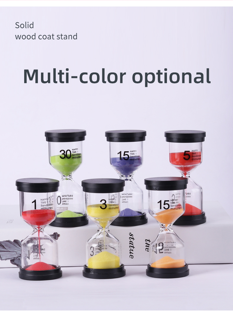 Hourglass Sand Clock 1 Minute 3min 5 Min 10min 15min 30 Min Sand Timer