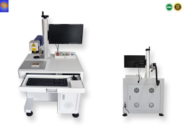 Desktop Metal Fiber Laser Marking Machine Label Name Plate Marking 1 Years