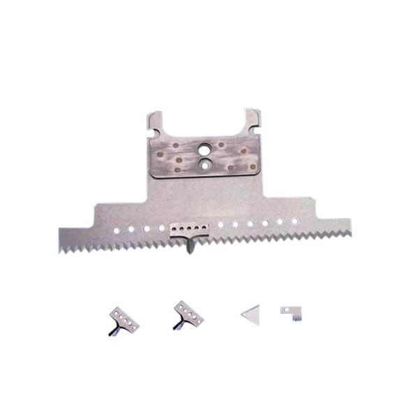 68 HRA Food Bag Tear Notch Serrated Cutting Knife Saw blade of packaging machine