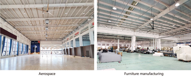 Large  Industrial Ceiling Fans