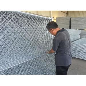6ft x 12ft ,8ft x 12ft, 4ft x 12ft temporary chain link fence mesh 2"x2"/(50mm x