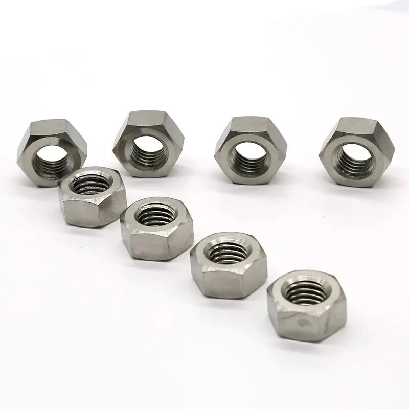 Thin Panel Hex Head Nut Din 934 grade 8.8 Carbon Steel Brass Industrial Hexagon Nut