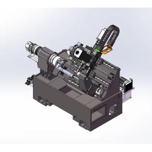 Economical CNC Lathe T300 GSK Controller Programmable Hydraulic Tailstock