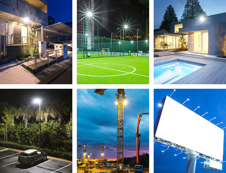 OEM ODM 9000LM 100w 150w 200w LED Flood Light IP65 Waterproof