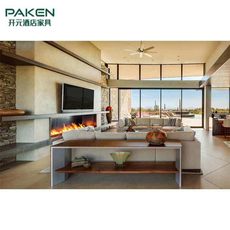 Warm And Exotic Style Customize Modern Villa Furniture Living Room Furniture