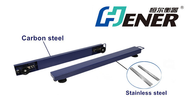 Portable Pallet Beam Scales , OEM Cattle Crush Weigh Bars