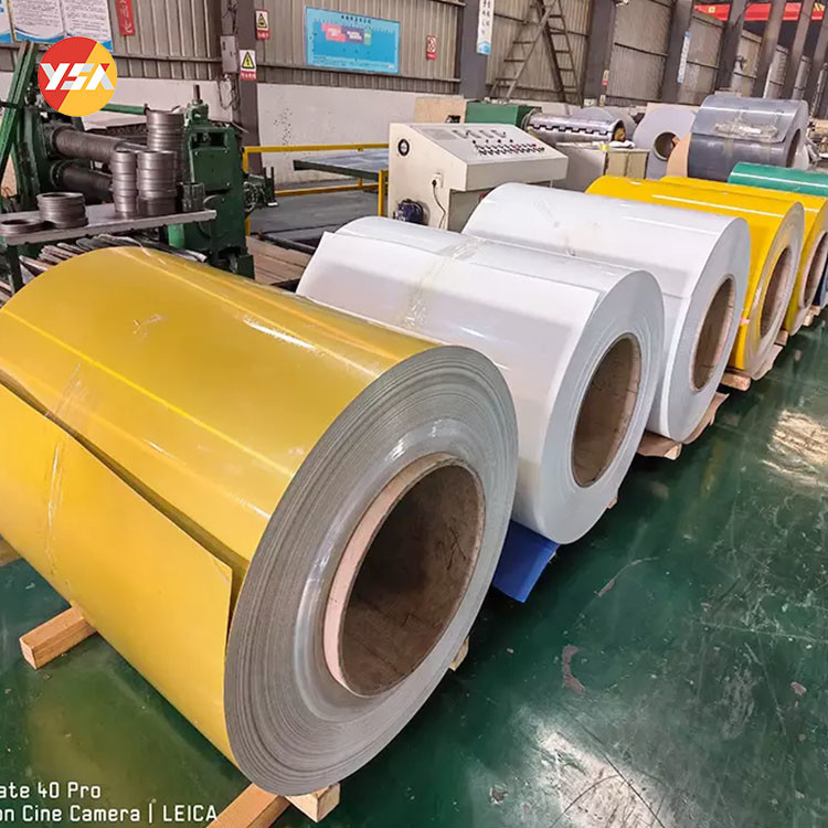 Colored Aluminum Rolls Prepainted Painted Painting Color Coated Aluminum Coil