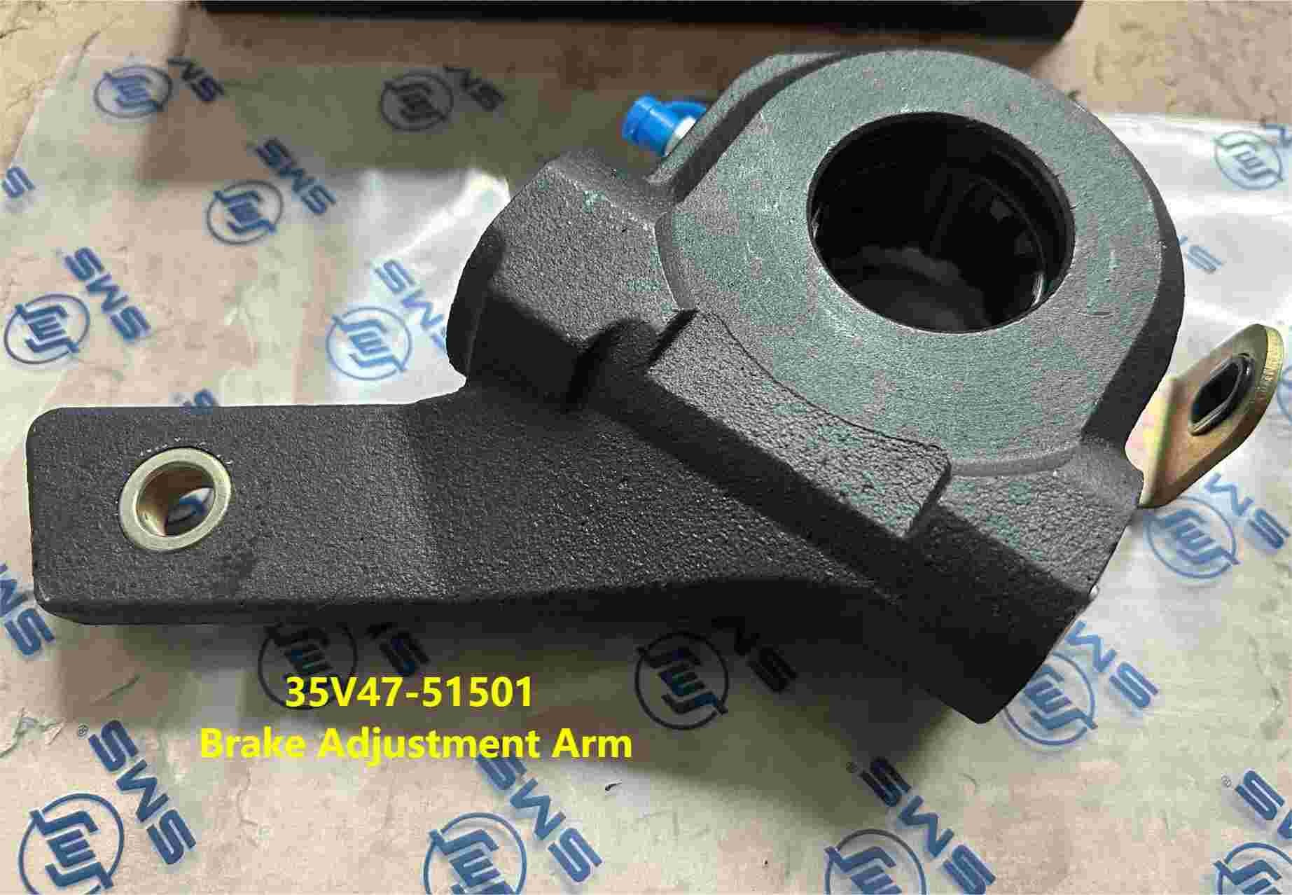 Shacman Sinotruck Truck Parts Brake Slack Adjuster 35V47-51501 Brake Adjustment Arm
