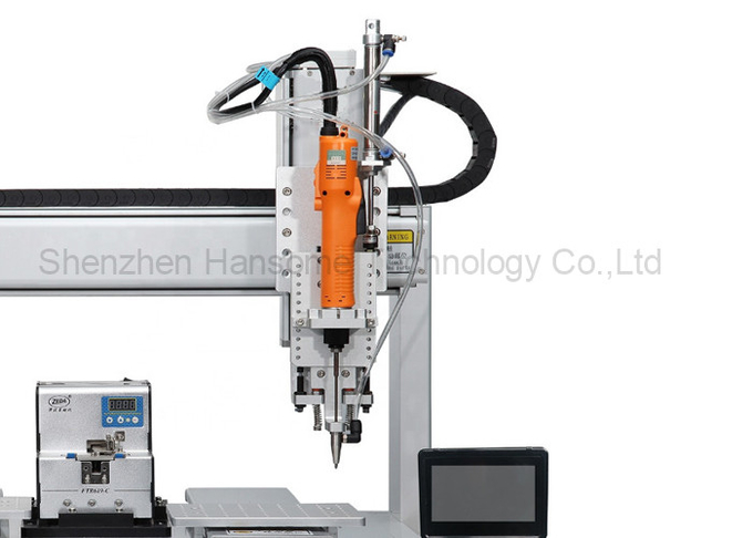 Desktop And Visible Operation 4Axis Screw Locking Machine with Double working station