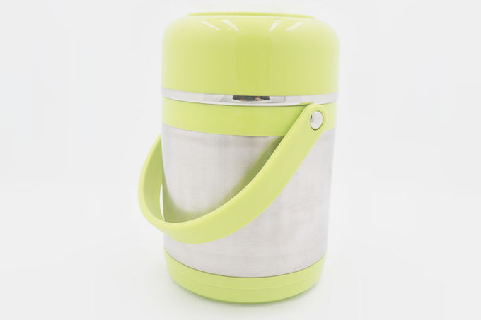 1.5L Hot sale stainless steel storage food container plastic insulated lunch box