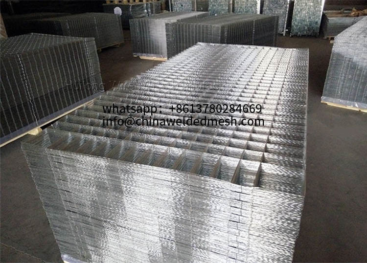 2'' x 2'' Square Mesh 1.25m x 2.5m Galvanized Welded Wire Mesh Panels For Floor Warming And Heating