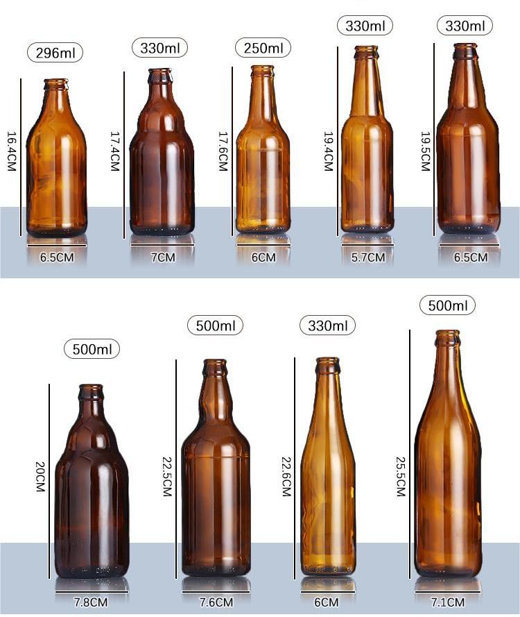 Soda Glass Bottle 500ml 750ml Mineral Spring Water Refillable Botol Glass Water Bottle