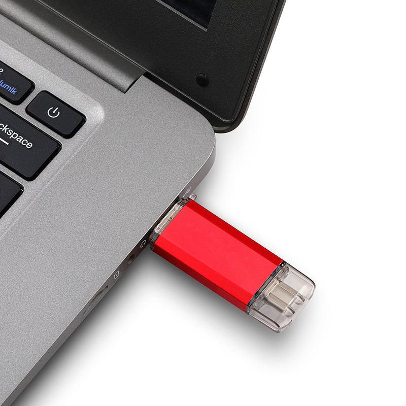 2.0 3.0 Metal Usb Stick Otg Android 256GB 512GB 30MB/S Print Logo