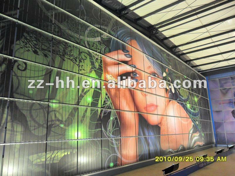 Creative big matrix trivision billboard for outdoor advertising