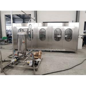 3 In 1 Monoblock Isobaric 24bpm Bottle Filling Machine