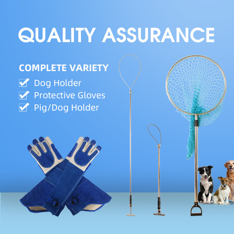Stainless Steel Creature Catching Device Pig Holder With Safety Locking Mechanism
