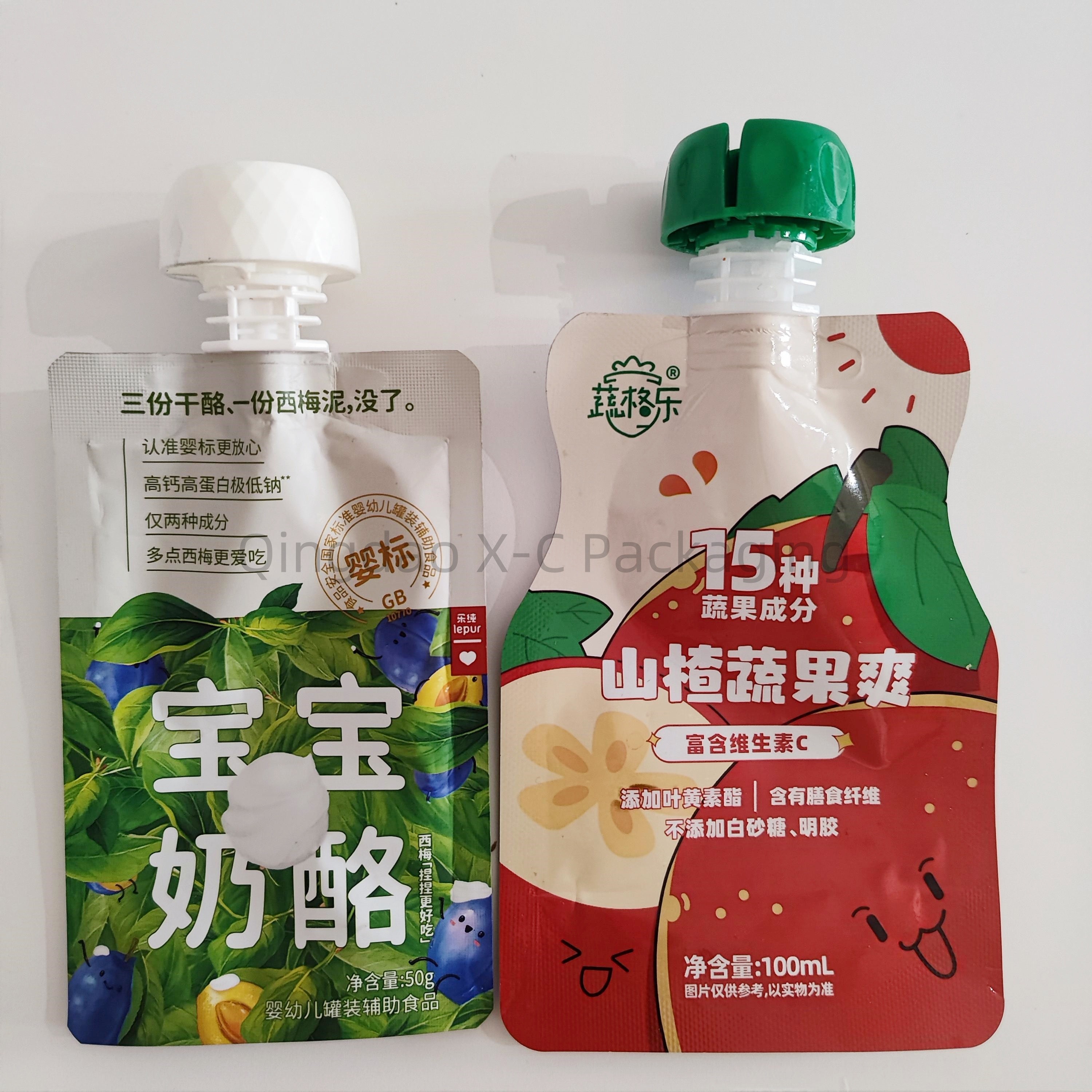 Custom Shaped Stand Up Pouches Moisture Proof With Zipper And Die Cut Handle