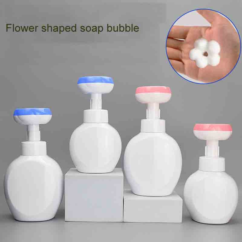 160ml Hand Wash Bottle Refillable Foaming Soap Dispenser Empty Custom Plastic Beauty Packaging