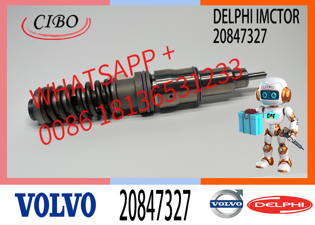 20847327 Excavator Diesel Engine Parts Fuel Injector 21371675 21371679 21379943 21379944 20847327