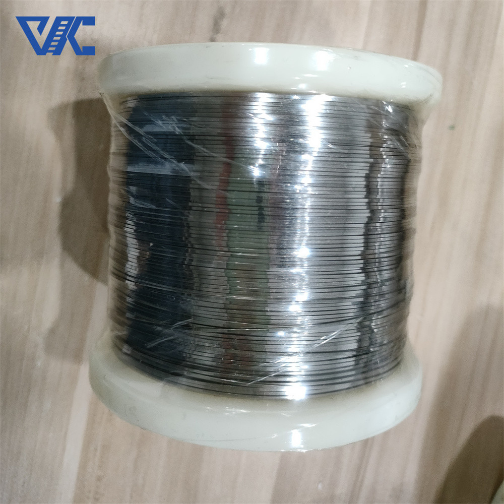 Austenitic Corrosion Resistant Cr20Ni80 Nickel Chromium Flat Wire For Laboratory Equipment