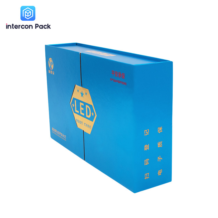 Interconpack Luxury Boutique Box Magnetic Flap For Electronic Lamp