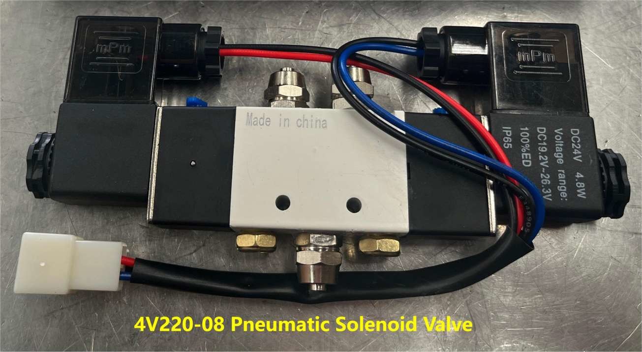 4V220-08 Pneumatic Solenoid Valve YUTONG Bus Spare Parts OEM/ODM/SMS