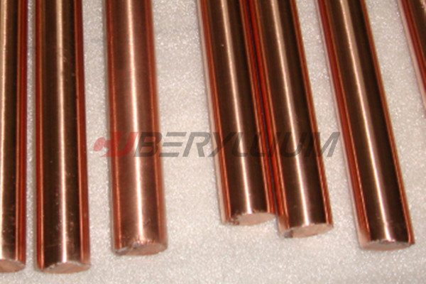 CuZr Zirconium Copper Round Bars For Connectors UNS.C15000 RWMA Class 1