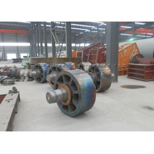 China 90% Spheroidal Cast Iron HB300 Rotary kiln support roller on sale