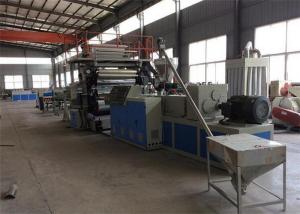  Double Screw PVC Lamination Plastic Sheet Extrusion Line Marble Sheet Making Manufactures