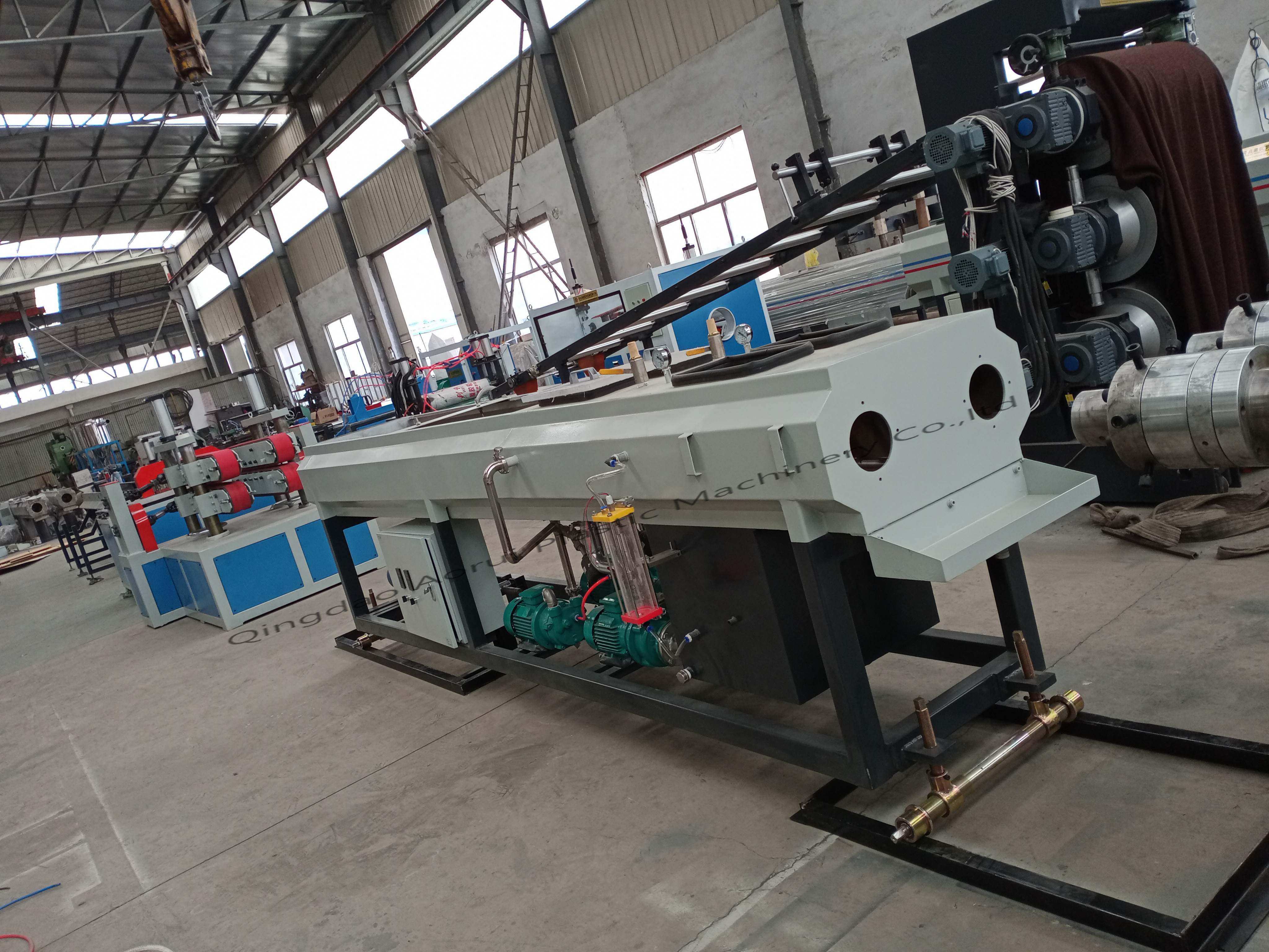 UPVC CPVC Double Pipe Extrusion Line 50HZ PVC Double Screw Extruder