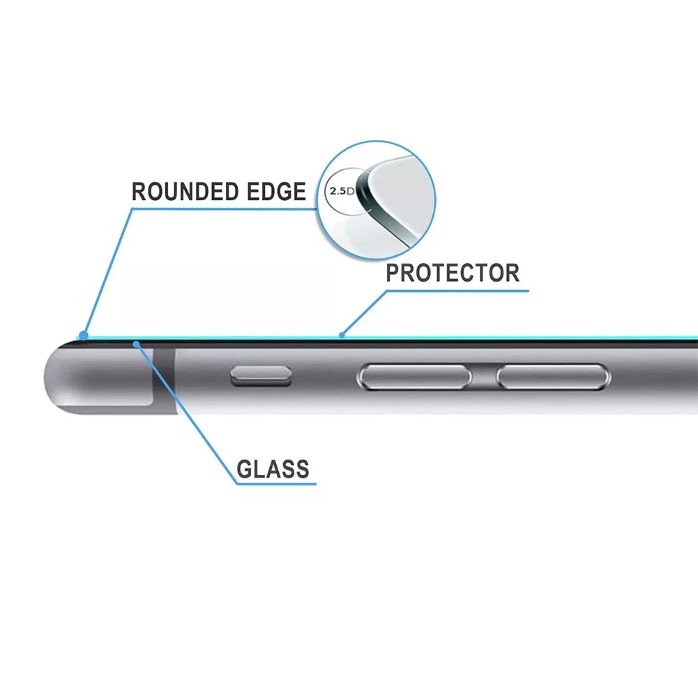0.26mm Cellphone Replacement Parts Tempered Glass Screen Protector