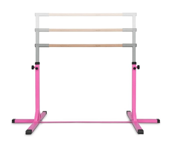 Team Sports Gymnastics Equipment Adjustable Steel Horizontal Training Bar Gymnastics Junior Home With Stainless Steel