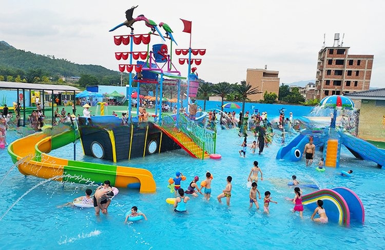 Excellent Water Park Project Plan by Aqua Park Slide Factory