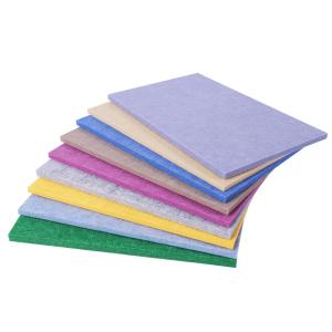  3800gsm High Density Polyester Sound Absorber Acoustic Wall Panels PET Acoustic Panel Manufactures