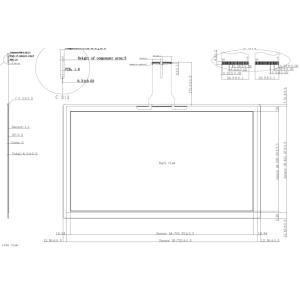 32 Inch Capacitive Multi Touch Panel Anti - Glard With USB Touch Controller