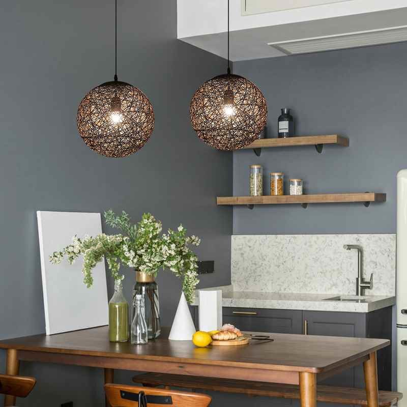 Nordic Global Cottan Pendant Hanging Lights For Bar Restaurant Dining room Table Pendant lamp (WH-WP-12)
