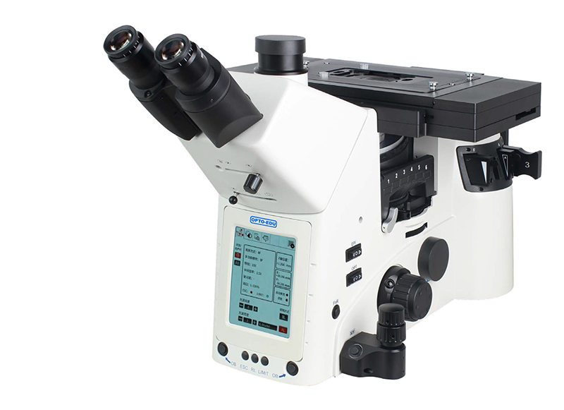 OPTO EDU A13.1096 Inverted Metallurgical Microscope Research Level
