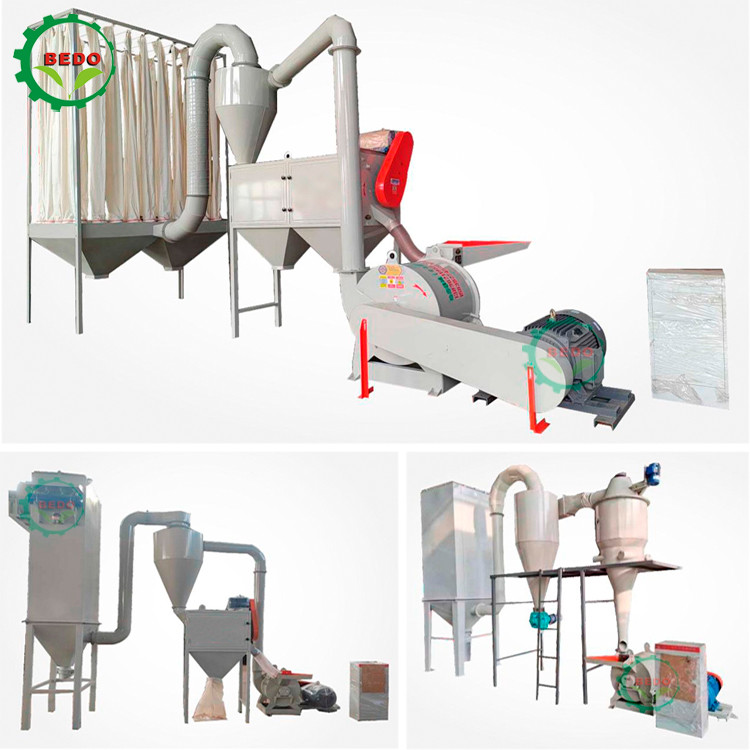 200kg/H Wood Powder Machine Comprehensive 3000rpm