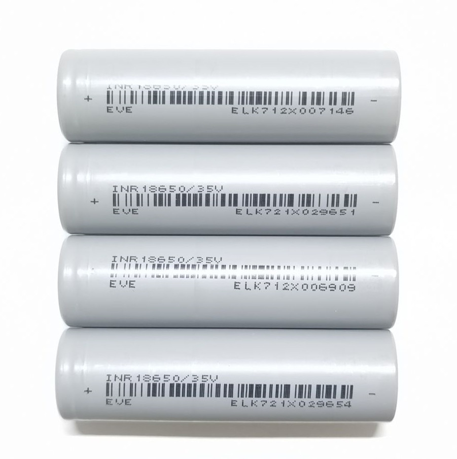 EVE 18650 Lithium Battery Cells 35V 3.7V 3500mah 18650 Battery Cell High Capacity