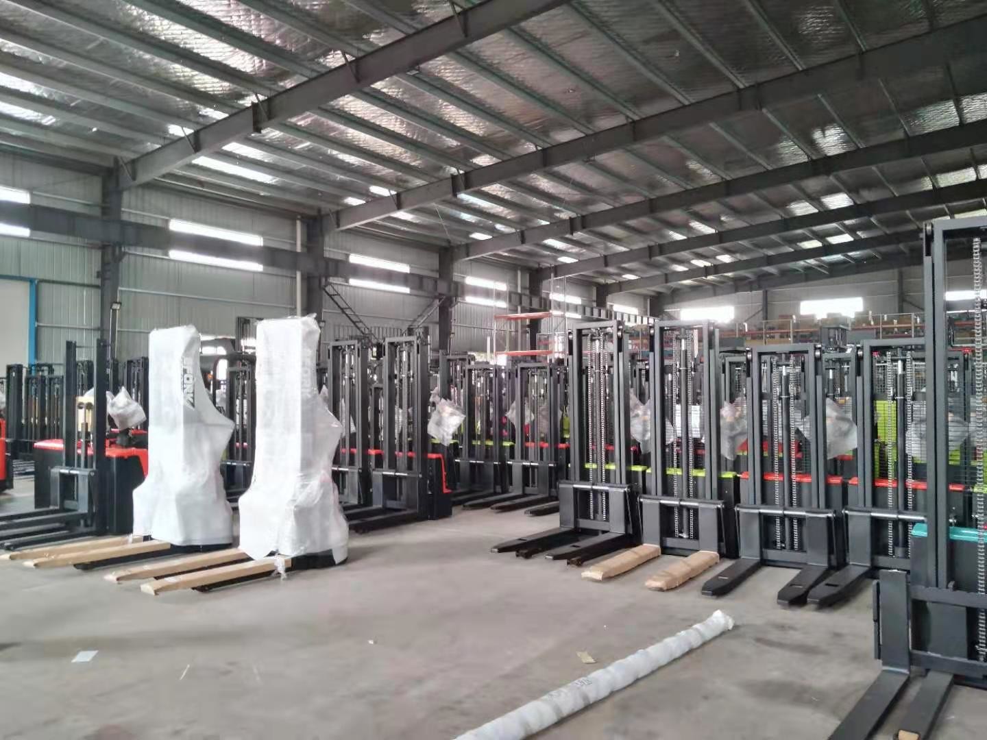 Full Electric Motorized Pallet Jack 1 Ton Lifting Height 3000mm For Warehouse