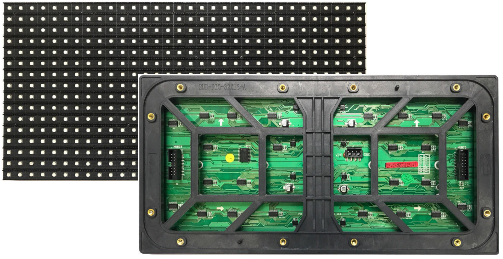 Right Angle Display Outdoor LED Video Screen 10mm Pixel Pitches 60Hz Frequency Shenzhen Factory