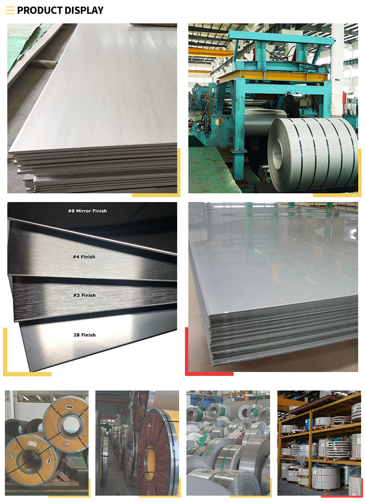SUS304 Stainless Steel Sheet 1000mm Aisi 304 Stainless Steel Plate 20mm