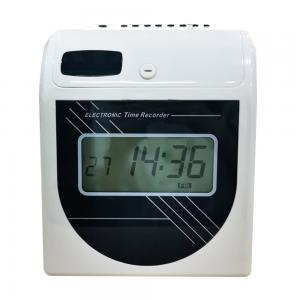 China TIMMY Factory Price Punch Card Time Clock Digital Time Recorder Electronic Date Time Stamp Machine on sale