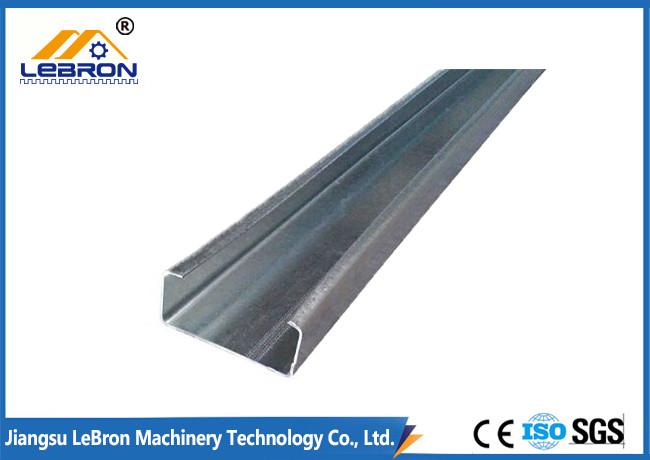 CNC Control Automatic C Purlin Roll Forming Machine Hydraulic Cutting 10-15m/min