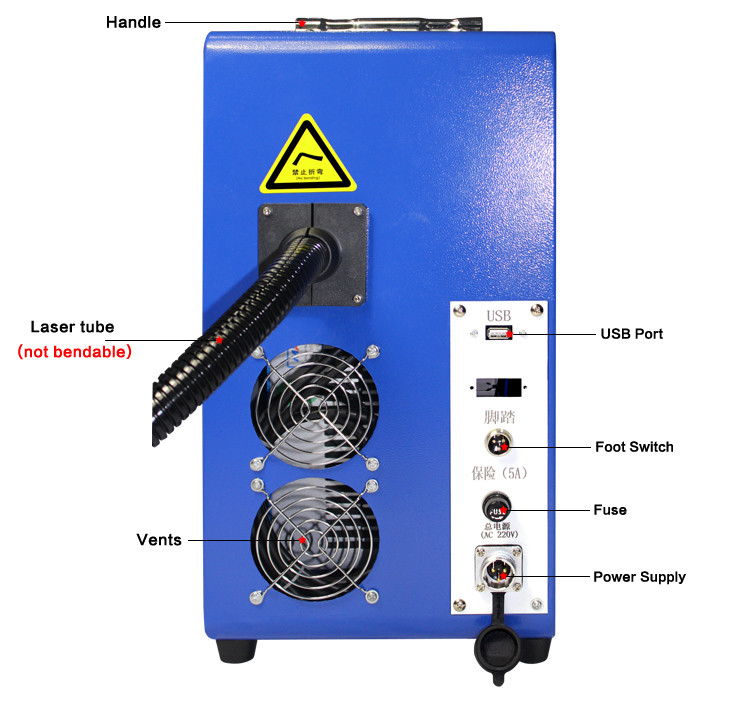 iphone alloy aluminum laser engraving 30 watts fiber laser marking machine