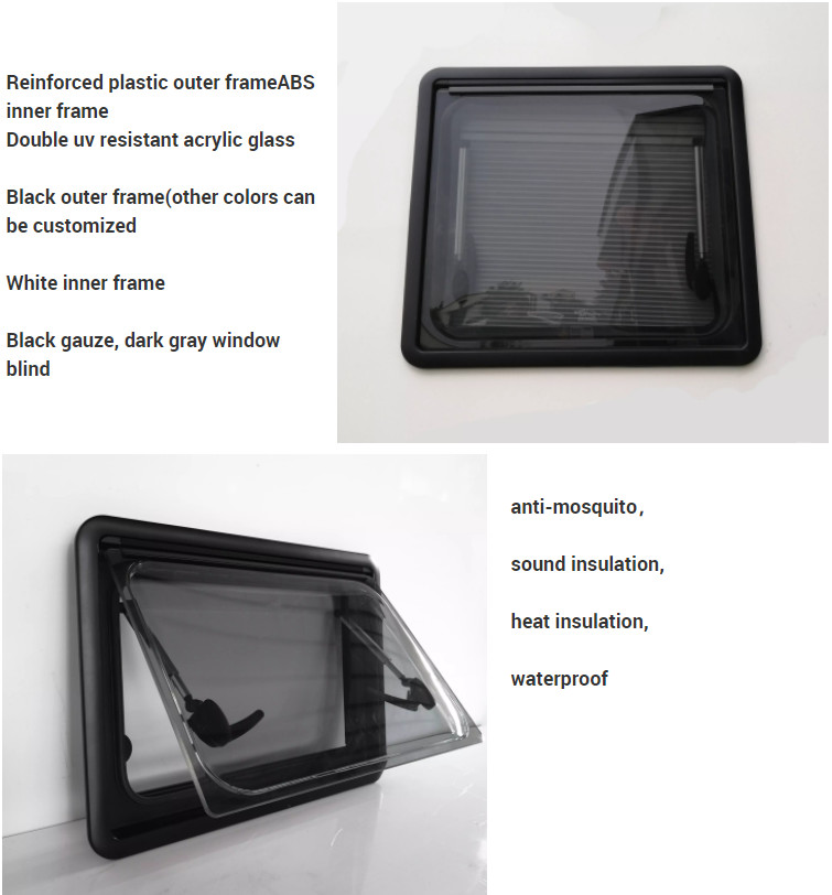 Motorhome Frosted RV Window Acrylic Sheet PMMA Panel High Resolution
