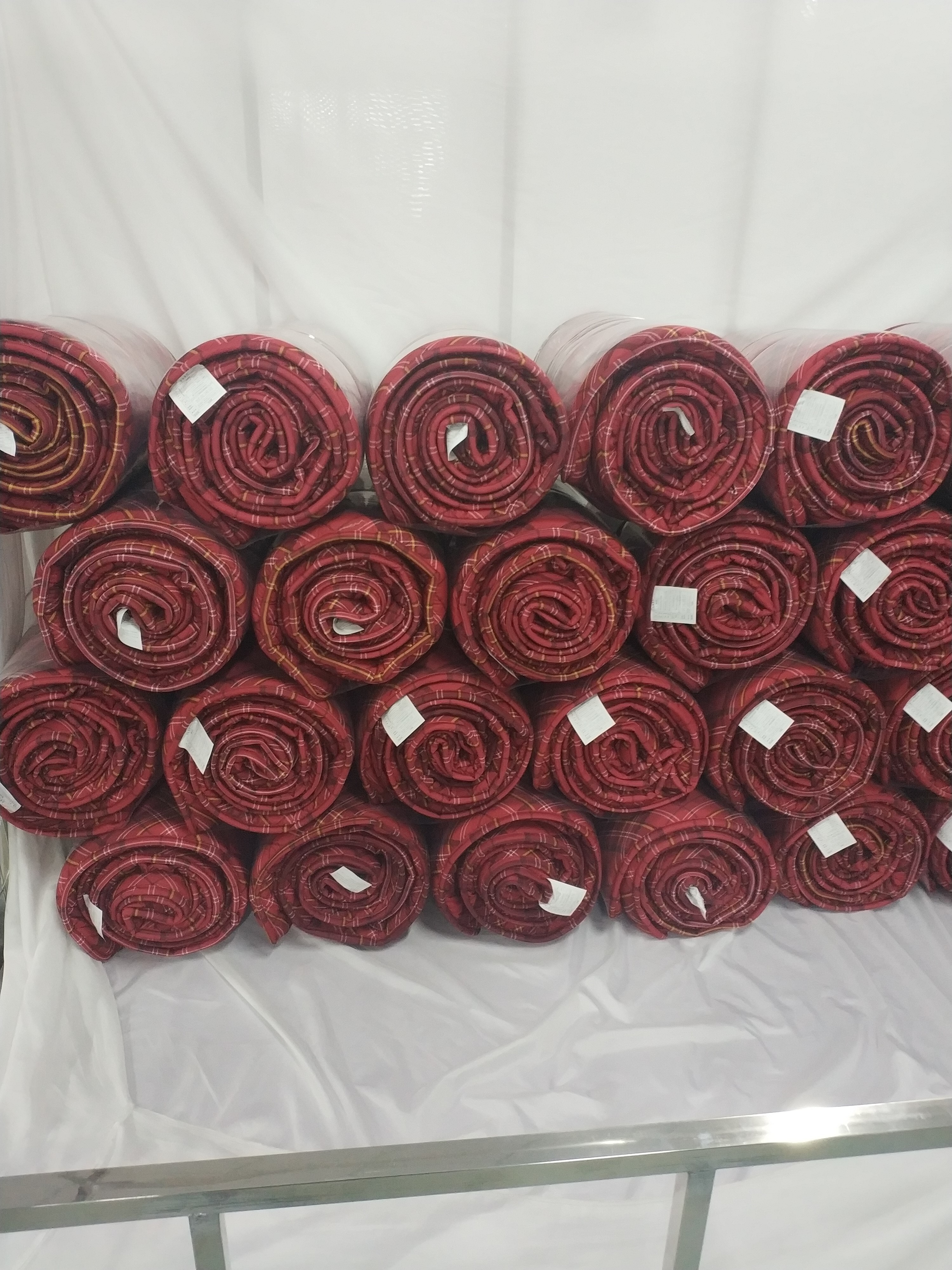 Pillow Comforter Cushion Rolling Packing Machine 3900mmx650mmx970mm