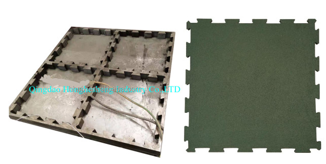 Vulcanizing Mould For Rubber Tile Making Line
