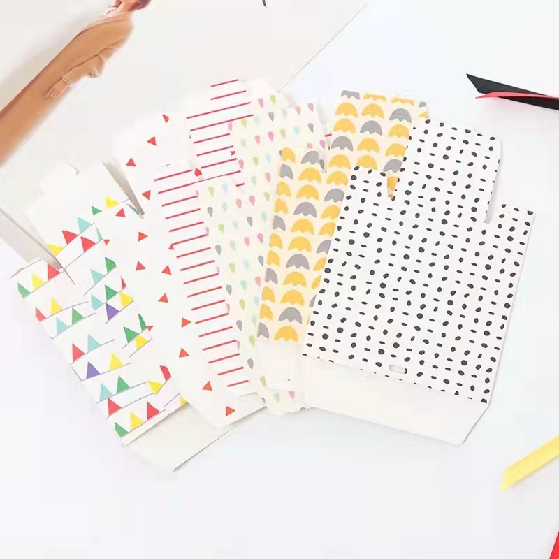 Custom logo printed party favor colorful goodie candy paper gift bag for kids birthday party