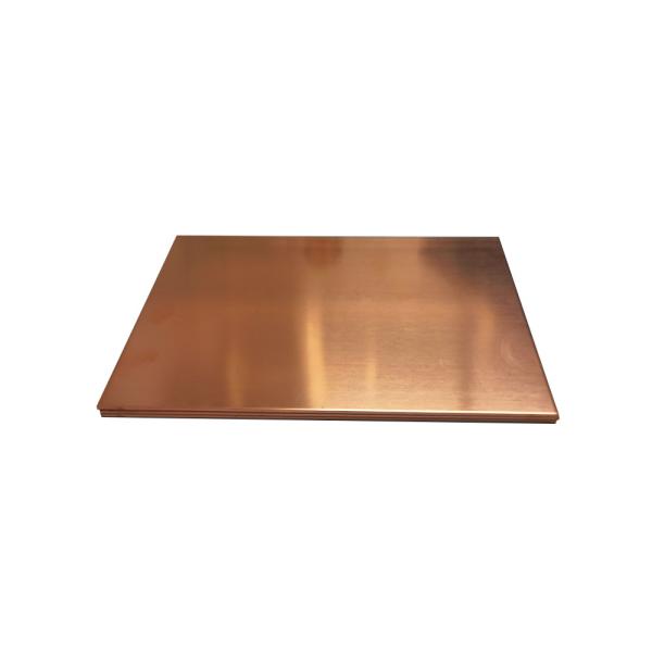 High Purity 99.99% Red C10100 C12500 T1 T2 Copper Sheet Plate 2mm Customized